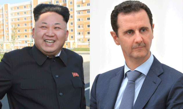 kim jong un assad